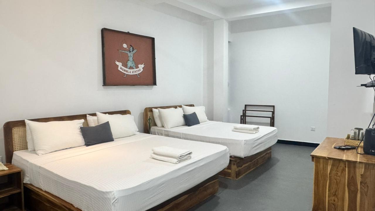 Family room bathroom and amenities